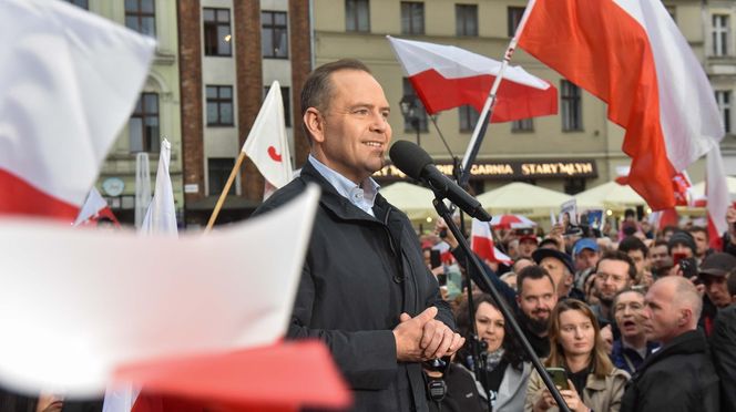 Karol Nawrocki przyjechał do Torunia. Fotorelacja ze spotkania