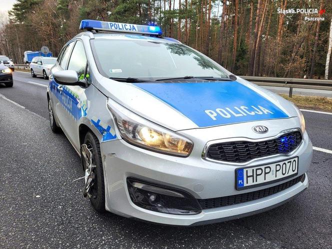 Pościg pszczyńskich policjantów za złodziejami paliwa