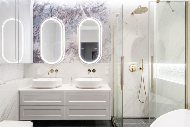 90-m mieszkanie w stylu glamour