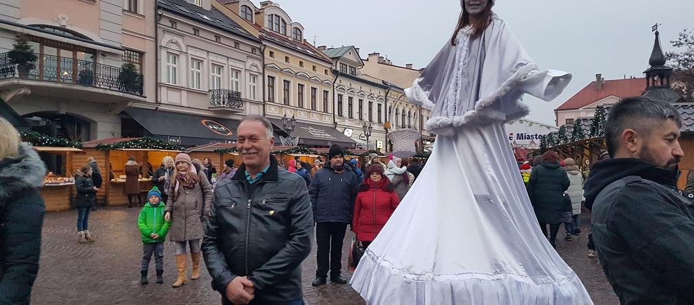 Mikołaj 2018 na Rynku w Rzeszowie