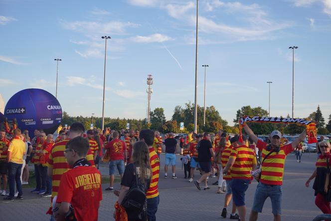 Jagiellonia-Poniewież. Liga Mistrzów i Eska Summer City na Stadionie Miejskim w Białymstoku