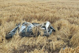 Małżeństwo motocyklistów w stanie ciężkim w szpitalu