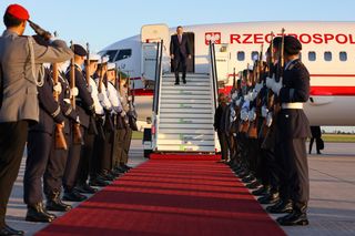 Prezydent Nawrocki w Berlinie. We wtorek spotka się ze Steinmeierem z Macronem