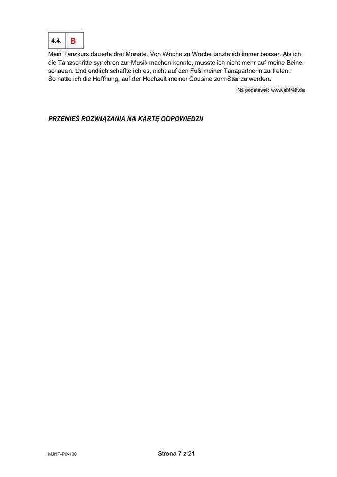 Matura 2025 niemiecki: ODPOWIEDZI do wszystkich zadań, gotowe rozwiązania matury z niemieckiego - Formuła 2023 [7.05.2025]