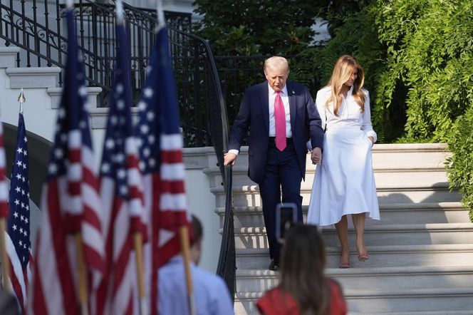 Pierwsze damy zadają szyku: Marta Nawrocka i Melania Trump