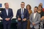Konferencja wójta gminy Janów Podlaski ws. referendum dotyczącego jego odwołania