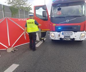 Śmiertelny wypadek na autostradzie A4. Droga jest całkowicie zablokowana