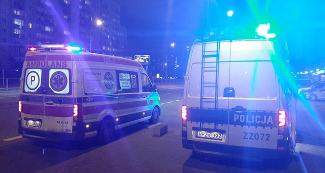 BMW potrąciło pieszego na przejściu. Mężczyzna przechodził na czerwonym