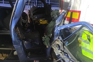 Tragiczny wypadek busa w woj. lubelskim. Jedna osoba nie żyje, jest wielu rannych