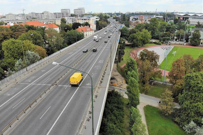 Rusza burzenie wiaduktów Trasy Łazienkowskiej