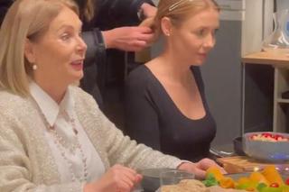 Barwy szczęścia na planie: Dominika (Karolina Chapko), Eliza (Danuta Kowalska)