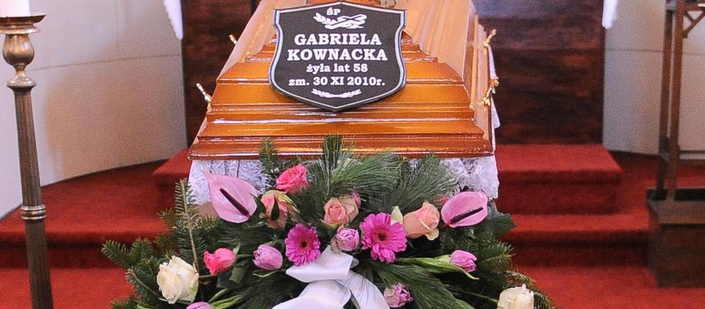 	Pogrzeb Gabrieli Kownackiej