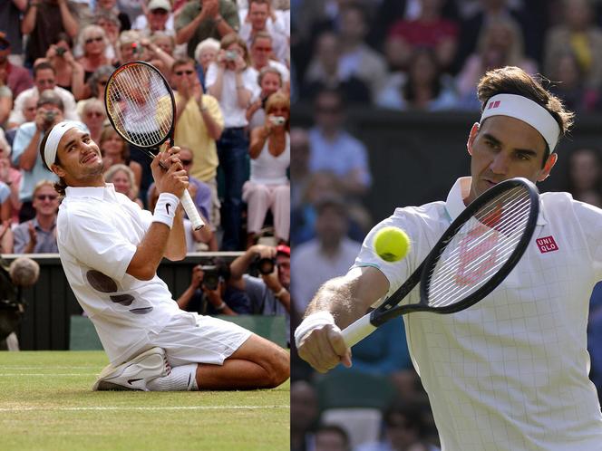 Roger Federer kończy karierę. Tak zmieniał się przez lata!