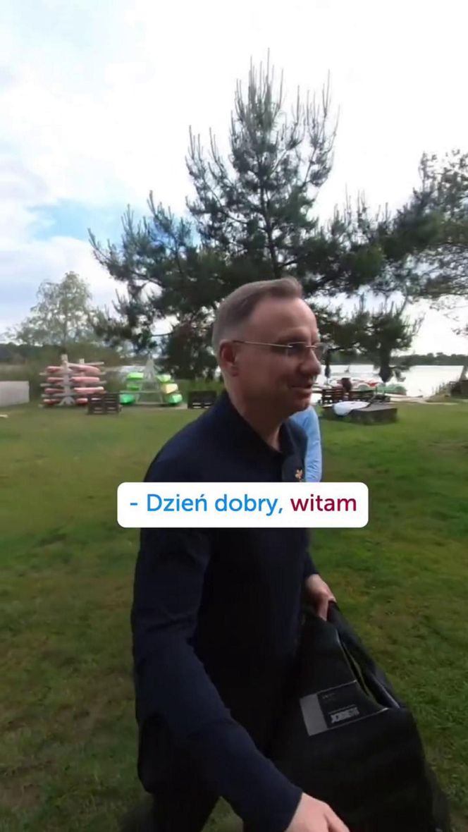 Andrzej Duda został surferem 