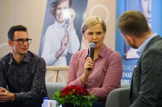 Otylia Jędrzejczak i Filip Chajzer w Toruniu. Tłumy na spotkaniu!