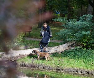 Jacek Ozdoba odpoczywa z żoną po ślubie