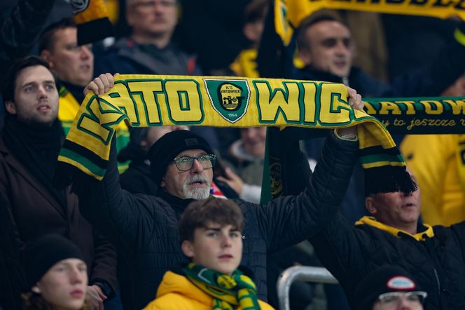 GKS Katowice - Piast Gliwice: Zdjęcia kibiców z meczu PKO BP Ekstraklasy