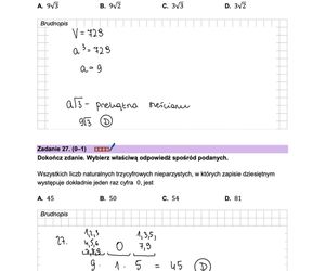 Matura 2025: matematyka 6.05.2025. Arkusze CKE i odpowiedzi. Poziom podstawowy 1 i 2 część [Formuła 2023]