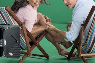 Nowa czołówka M jak miłość 2024. Magda (Anna Mucha), Andrzej Budzyński (Krystian Wieczorek)