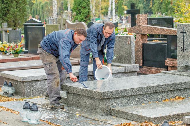 Oni posprzątają za ciebie grób