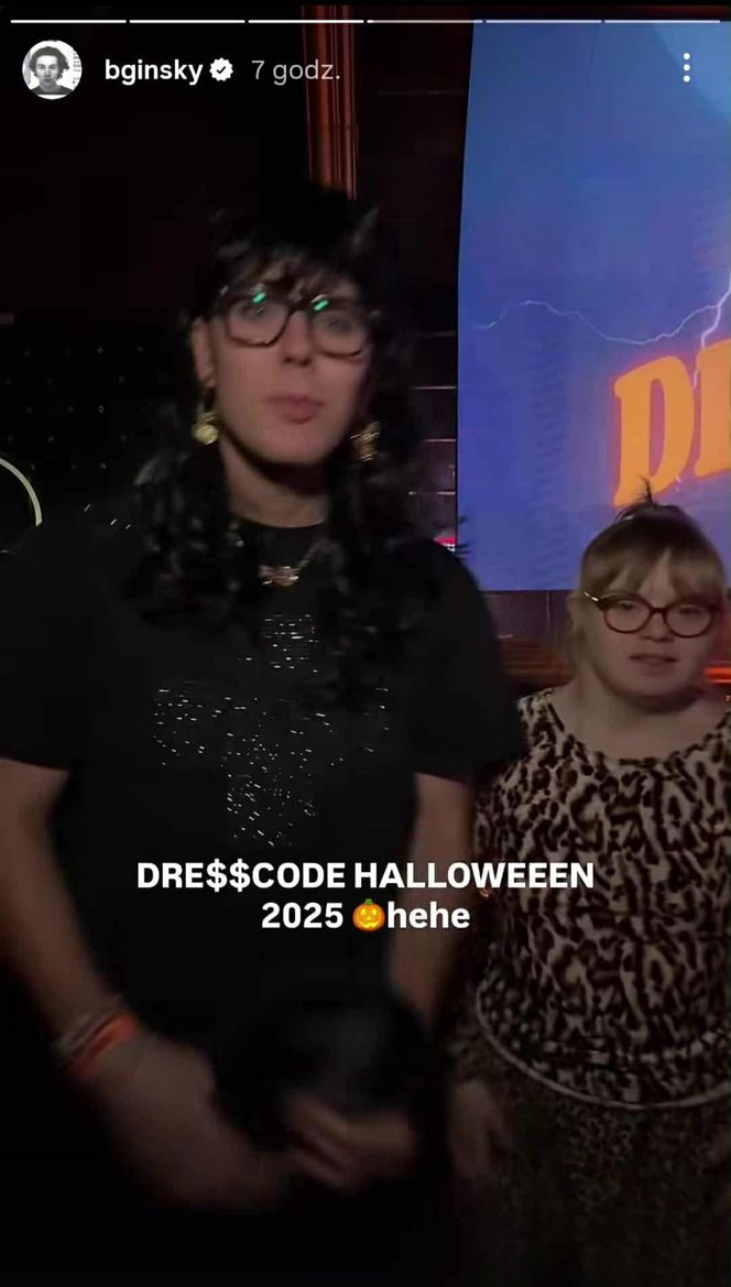 Bagi na Halloween przebrał się za... Czarną Mambę! Iwona Pavlović jak żywa?