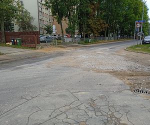 Remont ulic Błonie i Czerwonego Krzyża w Siedlcach