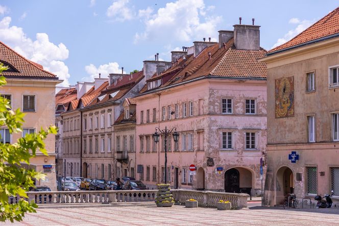 Mariensztat w Warszawie - zdjęcia. Niewykorzystany potencjał w centrum miasta