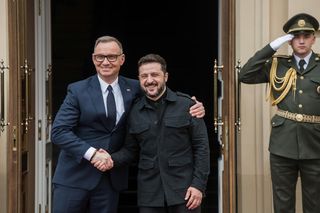 Wołodymyr Zełenski odznaczył Andrzeja Dudę Orderem Wolności. „Za wybitne zasługi”