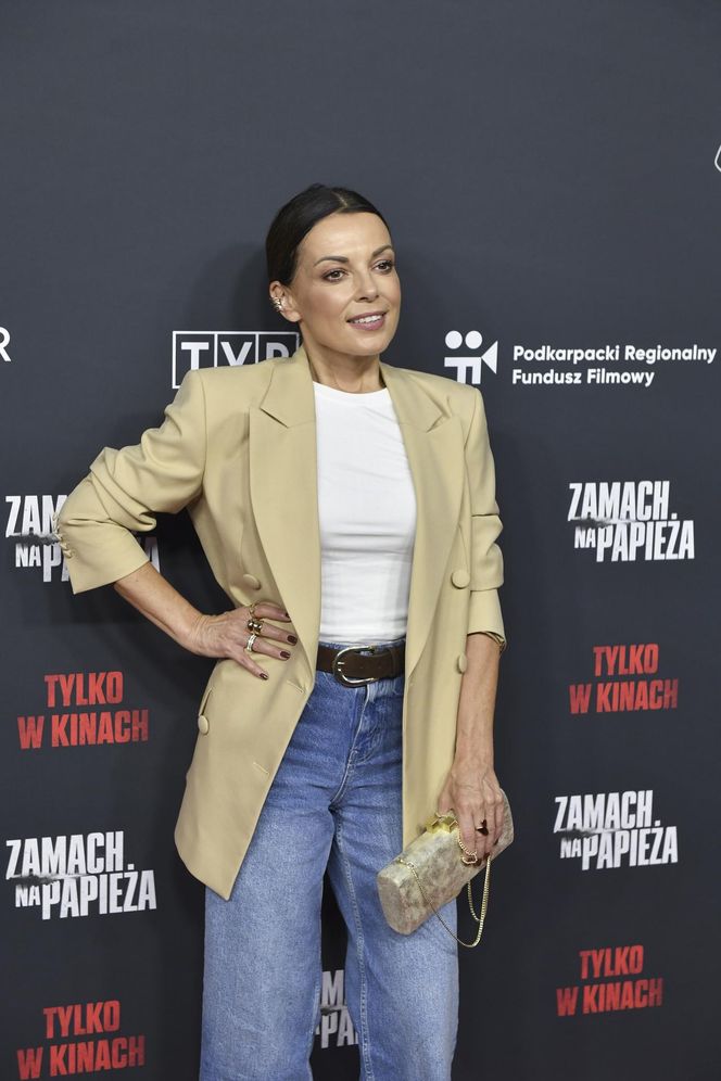 Gwiazdy na premierze filmu "Zamach na papieża" Władysława Pasikowskiego