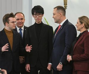 Pierwsza para RP spotkała się z finalistami konkursu chopinowskiego