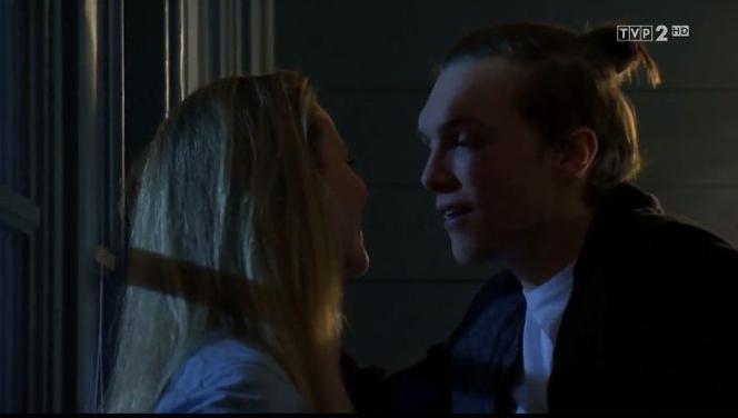 M jak miłość odcinek 1303, Radek (Tomasz Włosok), Olga (Katarzyna Grabowska)