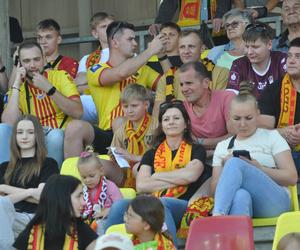 Korona Kielce - Cracovia. Zdjęcia kibiców podczas meczu. 10 sierpnia 2024