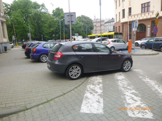 "Najlepsi" kierowcy są w Katowicach. A jak świetnie parkują! I jeszcze są potem zdziwieni mandatami