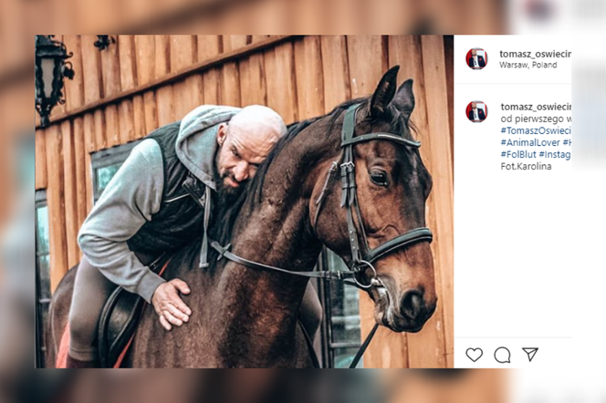 Tomasz Oświeciński ratuje konie skazane na śmierć w rzeźni