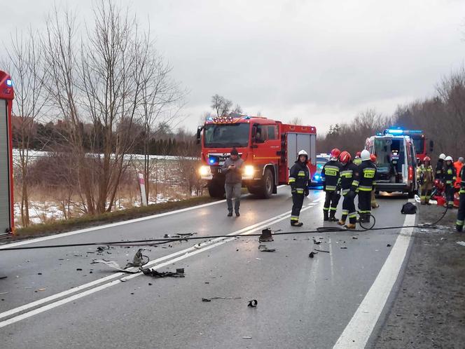 Wypadek w Rudniku