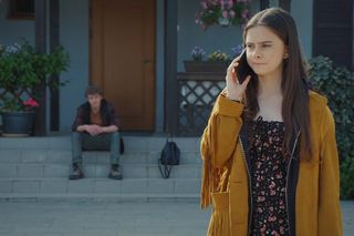 M jak miłość odc. 1878. Basia (Karina Woźniak), Kacper (Bartosz Ziewiec)