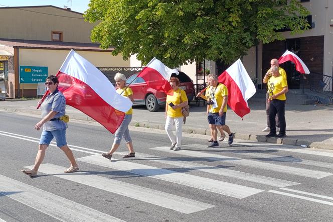 Protest Bałtyckie SOS w Gminie Choczewo 30 sierpnia 2024