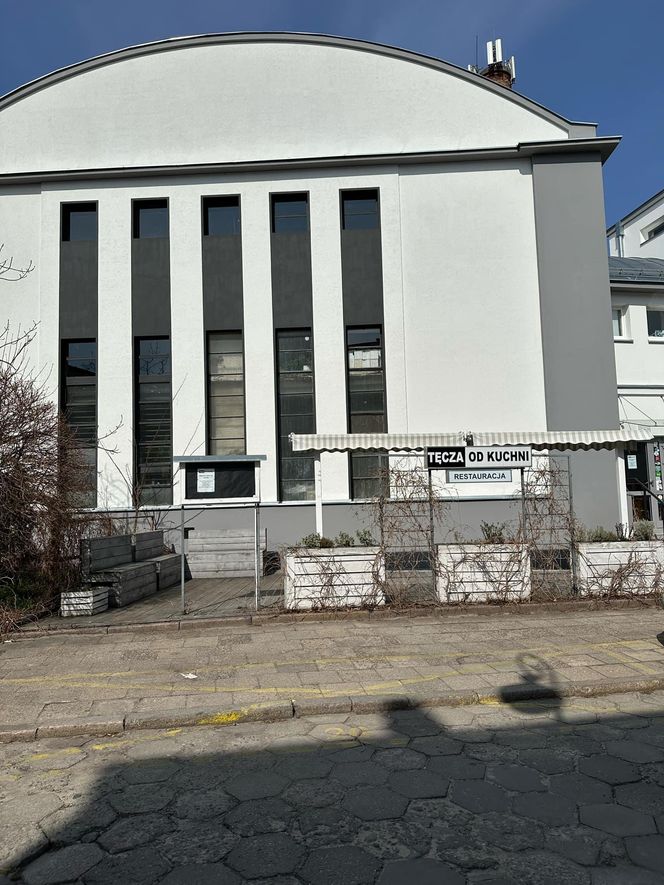Przebudowa kina Tęcza (marzec 2025)