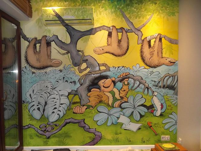Artystyczne malowanie ścian, freski, murale, iluzj