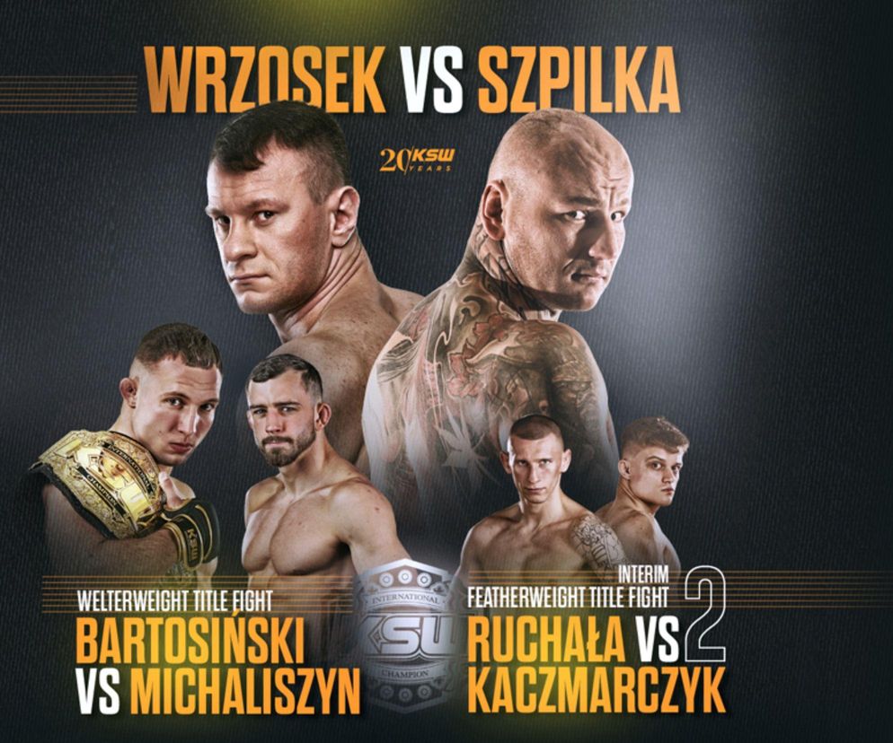 XTB KSW 94 - KARTA WALK, WALKI, ZAWODNICY. Kto walczy na KSW 11.05.2024?