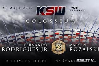 KSW 39: Różalski - Rodrigues walka na Narodowym! 