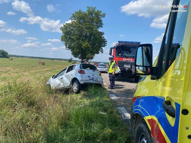 Tragedia na drodze. 36-latek zjechał z drogi i uderzył w drzewo. Mężczyzna nie żyje