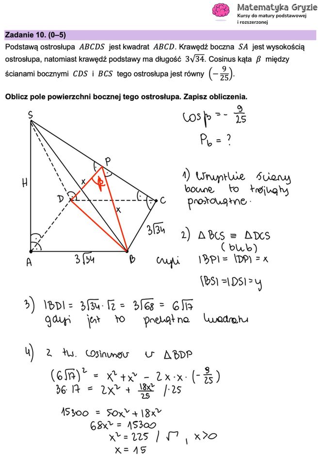 Matura 2025 - matematyka rozszerzona