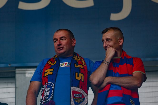 Kibice na meczu Piast Gliwice - Górnik Zabrze
