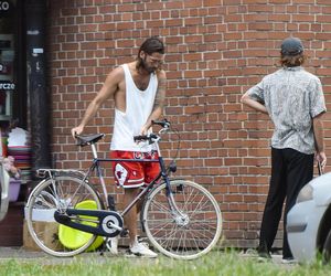 Radzimir Dębski umówił się ze znajomymi na burgera