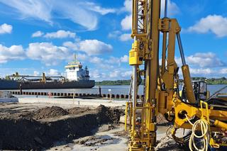 Budowa części lądowej terminala w Świnoujściu jest realizowana przez firmę Budimex.