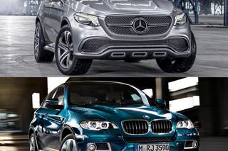 Mercedes-Benz Concept Coupe SUV kontra BMW X6