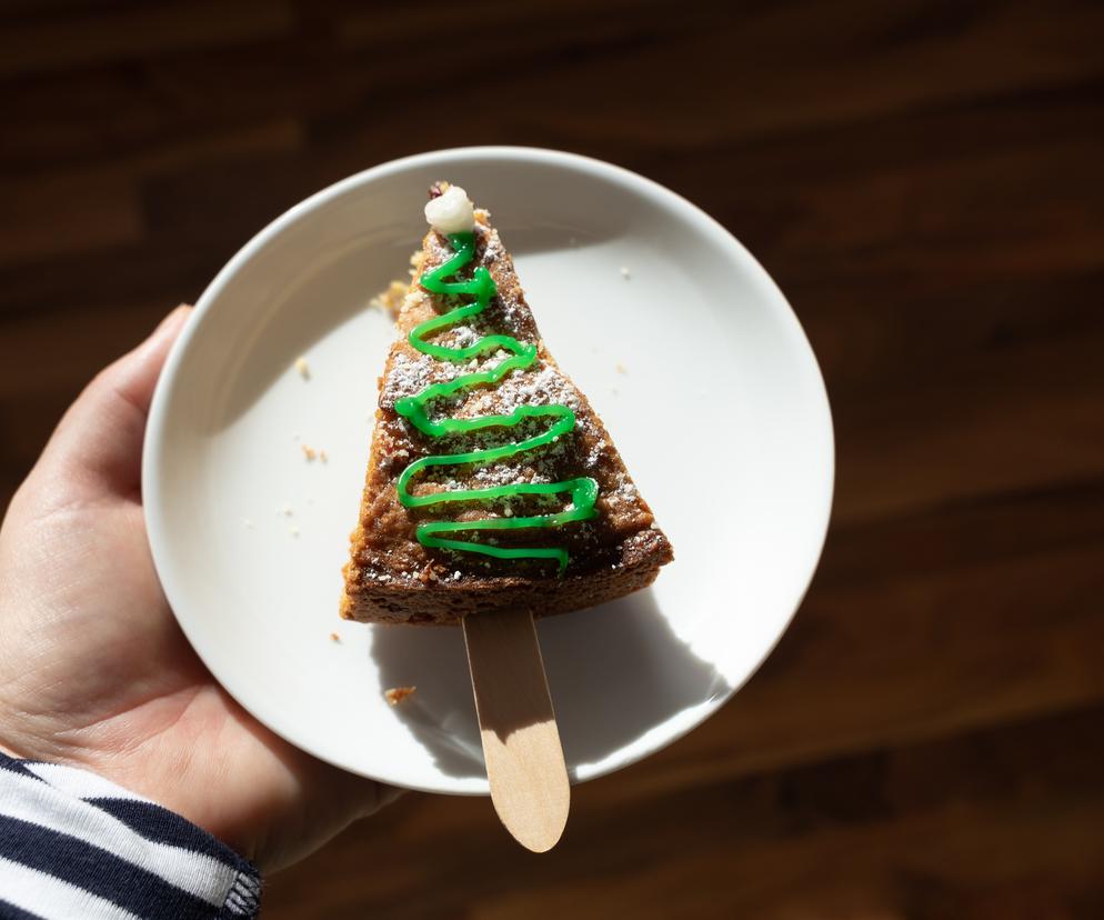 Ciasto z choinką