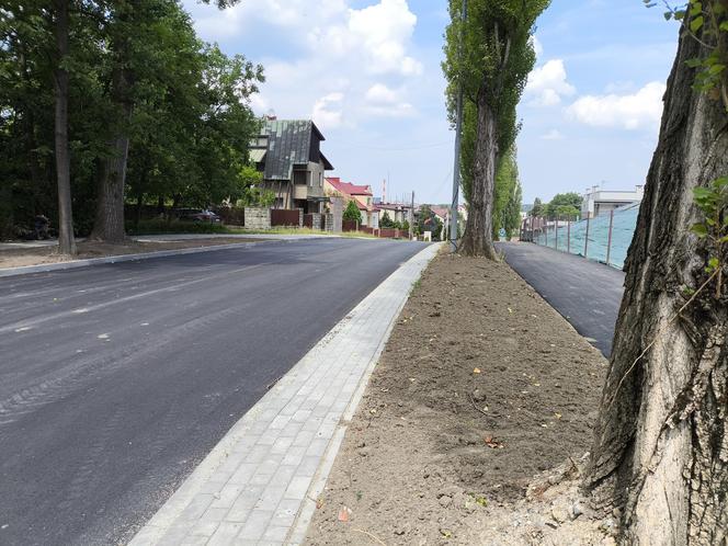 Ostatni odcinek ul. Nowy Świat w Tarnowie po remoncie