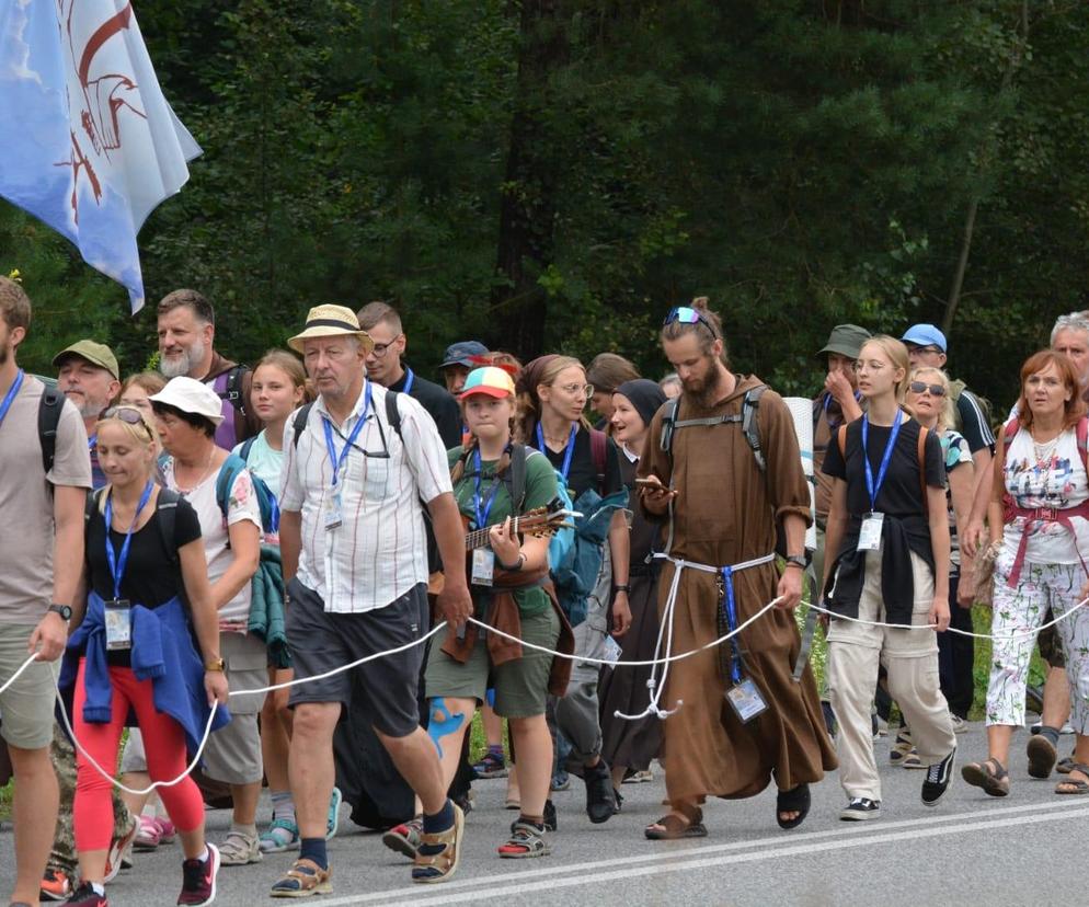 Siódmy dzień Lubelskiej Pieszej Pielgrzymki na Jasną Górę 2024